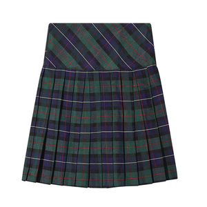 Nouvelle jupe d'uniforme scolaire pour filles, style écossais, avec service de logo personnalisé, jupes d'uniforme scolaire professionnelles - Product Image 2