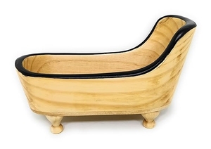 Top Selling <b>Bath</b> Tub Shape Wooden Snacks Serving Platter For Restaurant Parties Wedding Home in Affordable Price - Product Image 2