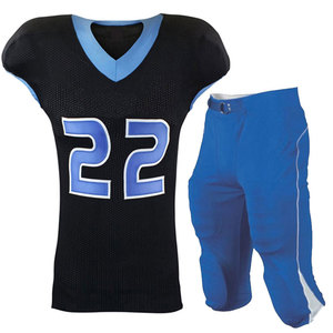 Fabricant OEM, uniforme de football américain de haute qualité, équipe 100% polyester, couleur unie, logo personnalisé, uniforme de football américain - Product Image 6