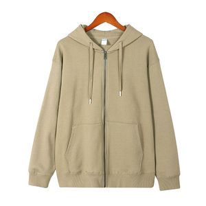 Prix de gros Sweat à capuche surdimensionné à manches longues Fashion Streetwear Sweatshirts en coton pour hommes et femmes Style d'hiver épais - Product Image 6