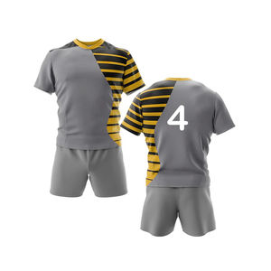 Uniforme de Rugby de Alta Calidad, Transpirable y Ecológico, Tallas Grandes, con Logotipo Personalizado, Tejido Ligero de Secado Rápido - Product Image 2