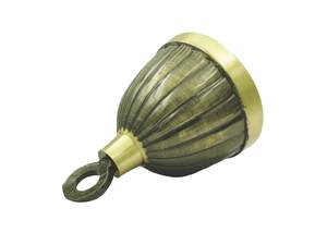 Campana de latón antiguo adorno colgante de Navidad personalizado para árbol de Navidad decoración de la pared del hogar Año Nuevo x árbol de Navidad en forma de vacaciones - Product Image 2