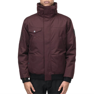 Blouson Bomber Stanford 2025 Unisexe Logo Personnalisé OEM Hiver Décontracté Sport Course à Pieds Capuche Dissimulée Doublure Sherpa - Product Image 1