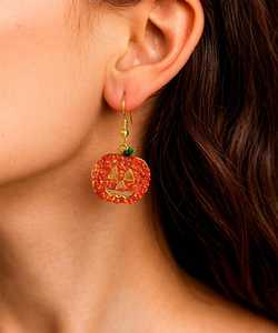 Cuentas de cristal modernas y pendientes de repetición con diseño turquesa y flecos en cascada, regalo de joyería único de MS Handicraft - Product Image 3