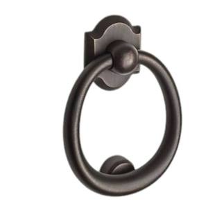 Style de moulage de heurtoir de porte en laiton fini antique pour la maison, l'hôtel ou la villa, l'entrée et la chambre à coucher Installation facile par vis - Product Image 2