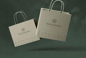 Sacs cadeaux à logo personnalisé avec poignées Pochettes d'emballage réutilisables personnalisées pour mariages, événements et magasins de détail entièrement personnalisées - Product Image 3