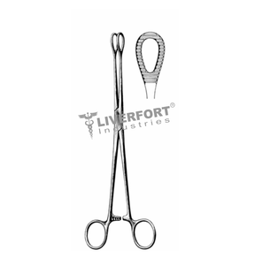 Forceps éponge FOERSTER, 9-1/2 "(24.1 cm), mâchoires droites et dentelées Instruments chirurgicaux de gynécologie - Product Image 1