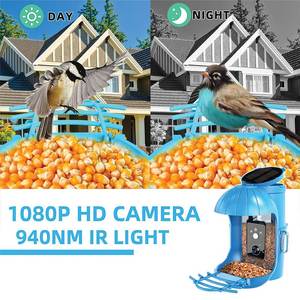 Comedero para Pájaros Inteligente con Cámara Solar para Exteriores, con Forma de Casa de Plástico para Colgar en la Ventana - Product Image 5