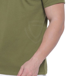 Camiseta de Verano de Alta Calidad 100% Algodón, Tejido de Punto Cómodo, Transpirable, de Secado Rápido, Servicio OEM, Camisetas Frontales para Hombre - Product Image 6