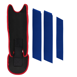 Protectores de Pierna de Béisbol de Cuero de Alto Rendimiento para Entrenamiento Deportivo con Protección Profesional y Juego Cómodo en el Campo - Product Image 6