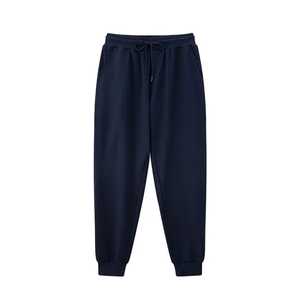 Top y pantalones de algodón informales para hombre de alta calidad, colores personalizados que incluyen negro, ajuste holgado, precio económico - Product Image 1