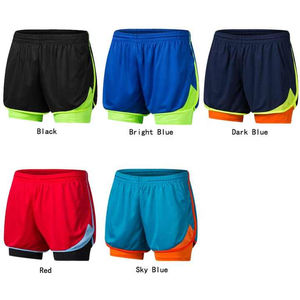 Pantalones Cortos Awrah de Algodón 100% con Logotipo Personalizado, Color Blanco Sólido, Transpirables, para Playa, Musulmanes, de 2 Capas, para Hombre - Product Image 3