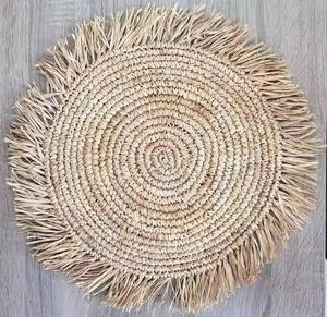 Best-seller 2025 napperon à franges naturelles en jonc de mer fabriqué au Viet Nam - Product Image 6