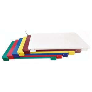 H.A.C.C.P. Tabla de Cortar de Plástico Marrón TG4030M de 40x30cm para Bloques de Picar Bisetti - Product Image 1