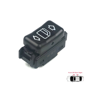 Interrupteur de commande de fenêtre de console centrale BDP632 5 broches droit pour W124 A124 C124 S124 W126 C126 W463 W201 190 A1248204510 - Product Image 1