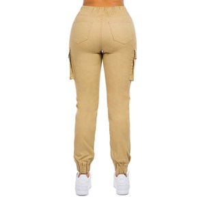 Pantalones Cargo de invierno impermeables transpirables de secado rápido para mujer, diseño informal de cintura media para actividades al aire libre, lisos - Product Image 5