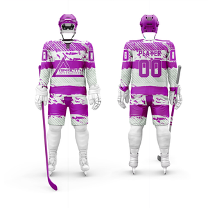 Maillots de hockey sur glace personnalisés directs d'usine vêtements de sport d'équipe OEM ODM en gros avec impression personnalisée - Product Image 4