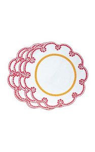Set de table de banquet de mariage de luxe en lin brodé traditionnel, fait main, réutilisable, lavable, décoration d'intérieur, option de logo personnalisé - Product Image 5