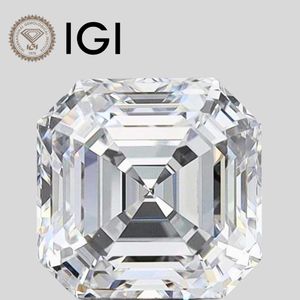 เพชรแล็บทรงอัสเชอร์ 2 กะรัต สี E ความสะอาด VVS1 รูปทรงอัสเชอร์  รับรองโดย IGI - Product Image 1