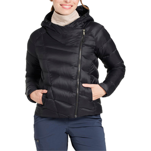 Woman's Custom Logo Puffer Jacket Down Breathable Winter <b>Quilted</b> Waterproof Lightweight Packable Street Style Ladies Jacket - Product Image 6