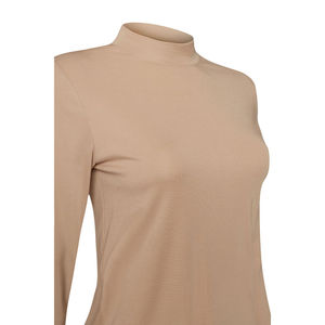 Blusa Asimétrica de Seda Coreana para Mujer - Corte Entallado, Opciones de Largo y Corto - Product Image 2