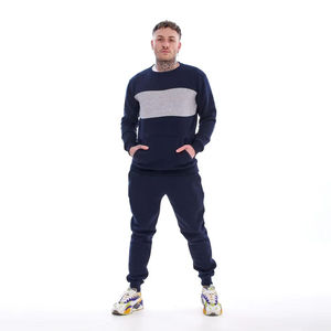 OEM Respirant Confortable Coton Sportswear Survêtement Ensemble pour Hommes Sports d'Hiver Pantalon de Survêtement à Capuche avec Technics survêtement - Product Image 4