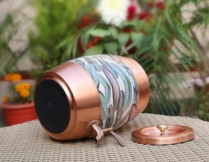 Distributeur d'eau en cuivre imprimé personnalisé de vente chaude meilleur prix métal et matériel PC d'Inde - Product Image 5