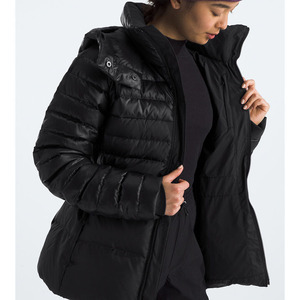 2025 Reversible Stand Collar Puffer <b>Jacket</b> for Men Women Premium Quality Woven Zipper Closure Solid <b>Pattern</b> Winter Season - Product Image 2