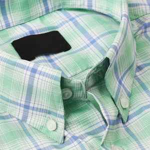 Chemise en flanelle de coton à manches longues de qualité supérieure pour hommes, idéale pour l'Oktoberfest, avec col élégant, prix avantageux, vente en gros - Product Image 4