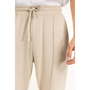 Pantalon décontracté à taille élastique coupe droite MN-TRC-SS26-001-C, personnalisable avec logo, fermeture éclair, léger, coloré, pour taille XL - Product Image 3
