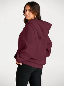 Sweat à capuche surdimensionné personnalisé pour homme, 100 % polyester et coton, qualité luxe, impression en relief, streetwear d'hiver, avec poche - Product Image 3