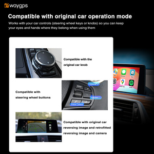 Ewaygps - Caja MMI Inalámbrica con Carplay y Garantía de 2 Años para BMW NBT CIC EVO F20 F30 F25 X1 X3 X4 X5 X6 Series 1 3 4 5 6 7 - Product Image 3