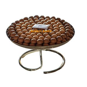 Bol à chocolat en acier inoxydable forme ronde polie brillante bol sucré de luxe nouveau bol à chocolat classique élégant en gros - Product Image 1
