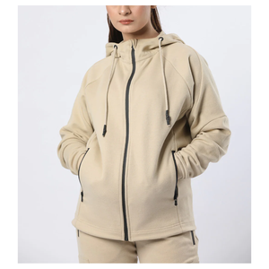 Chándal de mujer con chaqueta con cremallera y pantalón Jogger, ropa deportiva informal para gimnasio, correr, entrenamiento físico, ropa deportiva - Product Image 4