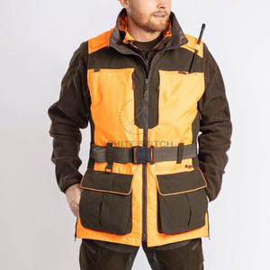 Gilet de chasse léger coupe-vent en toile softshell 2026 – Vente en gros, conception personnalisée, imperméable et respirant pour l'hiver - Product Image 5