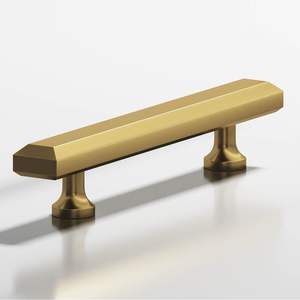 <b>Vintage</b> appeal solid brass handle that adds charm to newly built furniture while preserving the look of classic hardware - Product Image 5