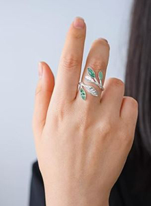 Bagues en pierres précieuses naturelles en argent sterling 925 faites à la main Bijoux de haute qualité pour mariage, fiançailles, fête et occasions cadeaux-Vente en gros - Product Image 2