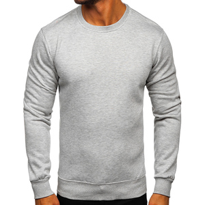 KIVOTECH Crew Neck <b>Thick</b> Sweatshirts <b>Hoodies</b> for <b>Mens</b> Custom Embroidery Screen Print Boxy Fit Sweatshirts Manufacturer - Product Image 3