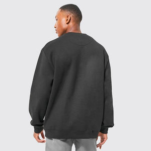 Épais lourd blanc goutte épaule hommes sweat 500 460 400 GSM Logo personnalisé poids lourd surdimensionné sweats - Product Image 3