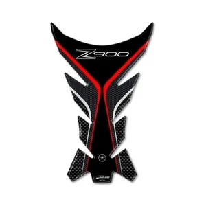 Protezione Serbatoio in Gel 3D Rosso Compatibile con Moto KAWASAKI Z900 - Product Image 2