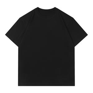 Camiseta extragrande de cuello redondo de alta calidad con hombros caídos 280GSM 100% algodón camisetas de talla grande Boxy Fit camiseta en blanco de peso pesado - Product Image 2