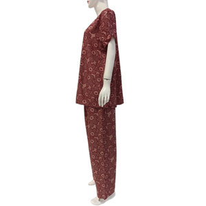 Camisones Elegantes de Verano para Mujer, de una Pieza, Suaves, hasta la Rodilla, con Mangas Cortas - Product Image 5