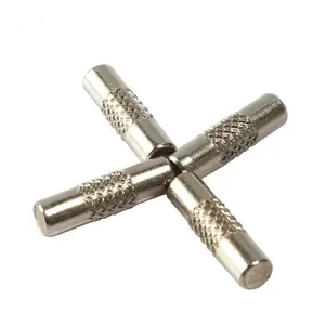 Custom High Precision Cylindrical Pin Middle Knurled Dowel Positioning pins Connecting Shaft Pins