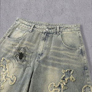 Pantalones Deportivos con Lavado Ácido al por Mayor, Pantalones Deportivos de Alta Calidad para Hombre con Bolsillos, Pantalones Deportivos con Logotipo Personalizado para Hombre - Product Image 4