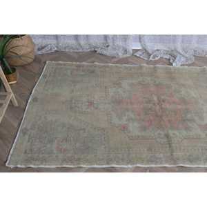 Tapis turc vintage 4,2x7,4 pieds, tapis oriental gris - Product Image 4