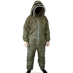 Combinaison d'apiculteur légère, vêtement de sécurité pour l'apiculture, durable, respirant, en polyester, résistant à la chaleur 150°C, avec voile de protection. - Product Image 2