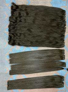 Pelo doble estirado de alta calidad cabello Premium textura natural cabello Premium extremo más grueso cabello Premium cabello negro Premium - Product Image 2