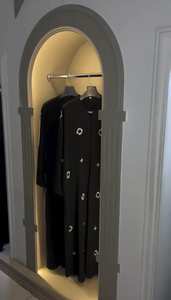 Vêtements musulmans traditionnels islamiques élégants et modestes pour femmes, brodés à la main, vêtements de fête, abaya de style Dubaï-accessoire inclus - Product Image 2