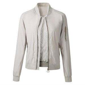 Chaqueta de bombardero de satén con diseño personalizado y logotipo personalizado 2025 para hombre, ropa larga transpirable de alta calidad con letras, precio al por mayor - Product Image 4