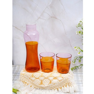 <b>High</b> Quality Stylish Plastic Drinkware Set for Dining <b>Table</b> or <b>Kitchen</b> Available at Bulk Quantity for Gifting Purpose - Product Image 1